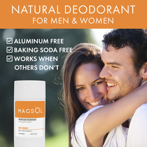 Sweet Orange Natural Deodorant for Men & Women